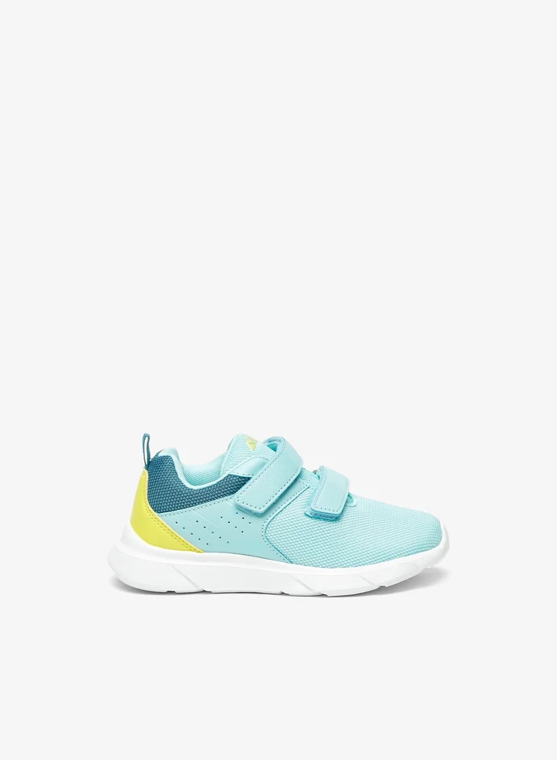 Oaklan by Shoexpress Girls OAKLAN Colourblocked Sports Shoes with Hook and Loop Closure