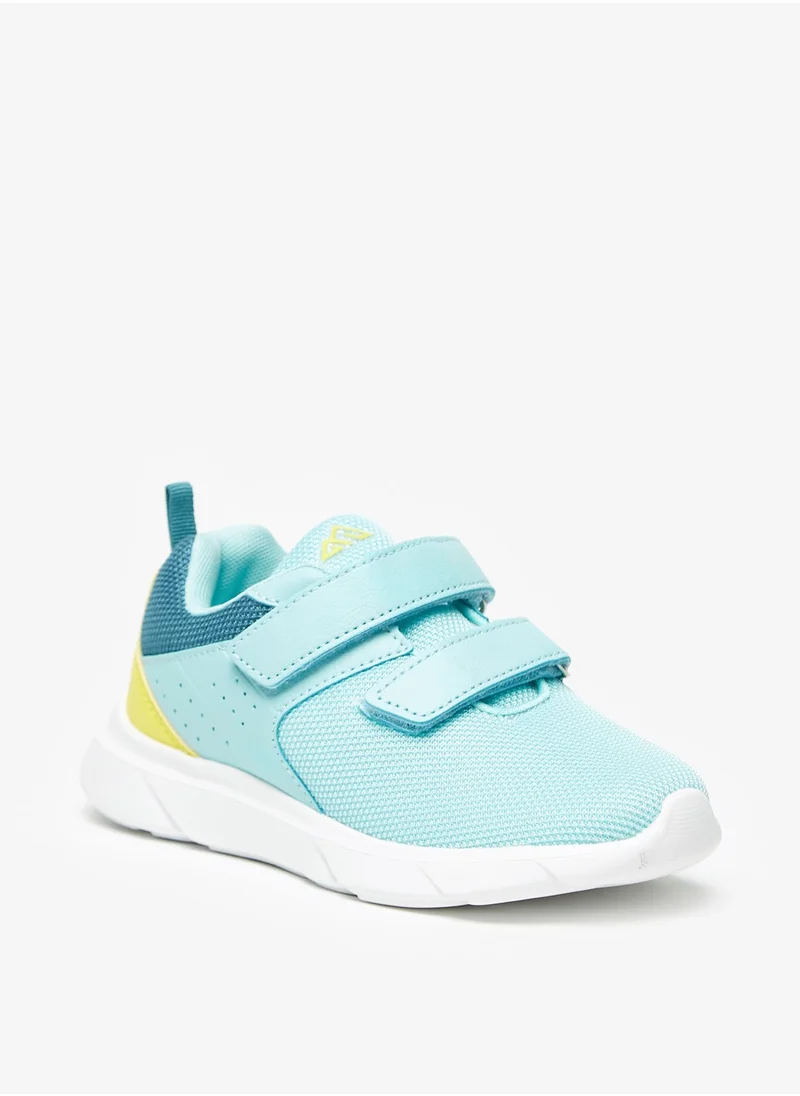 Oaklan by Shoexpress Girls OAKLAN Colourblocked Sports Shoes with Hook and Loop Closure