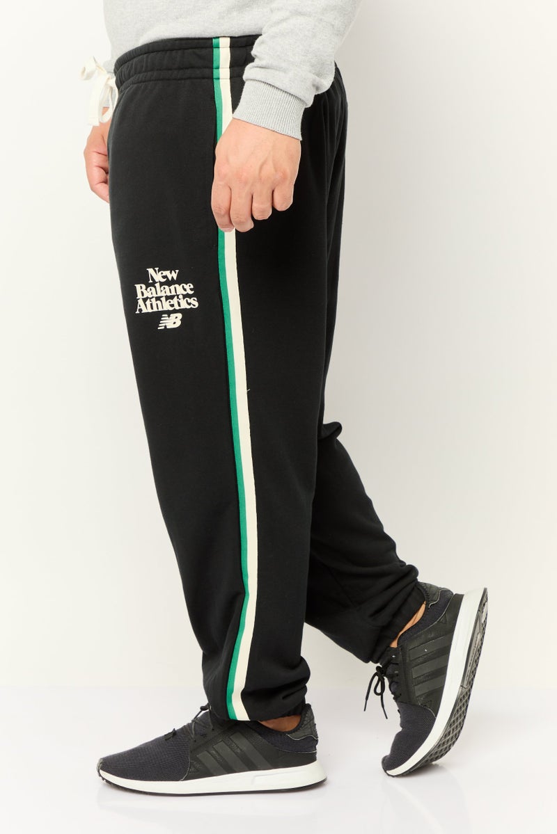 New Balance Men Sportswear Fit Outdoor Sweatpants, Black  - Image 3