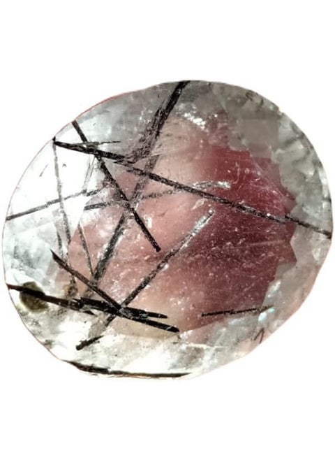 Natural Rutile Quartz ( Facet Cut ) Loose - Gemstone