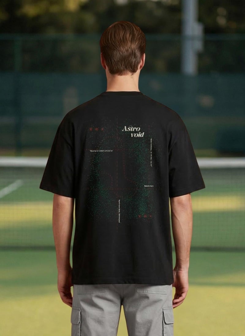 NOBERO Men Oversized Graphic Printed T-shirt - Image 4