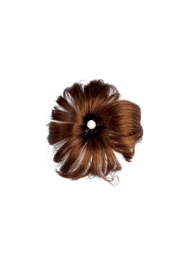 Rapidsflow - Rapidsflow® Hair Accessories For Kids Girls For Wedding Hair Decoration/Birthday party Accessories (Medium Brown) - Image 1