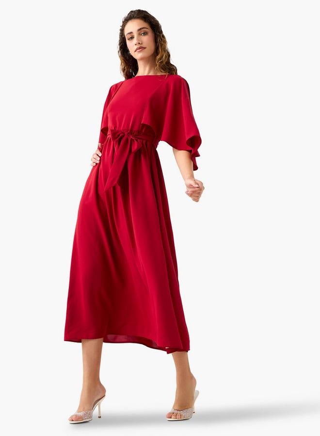 Splash FAV Red Maxi Dress - Image 2