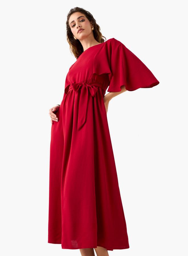 Splash FAV Red Maxi Dress - Image 1