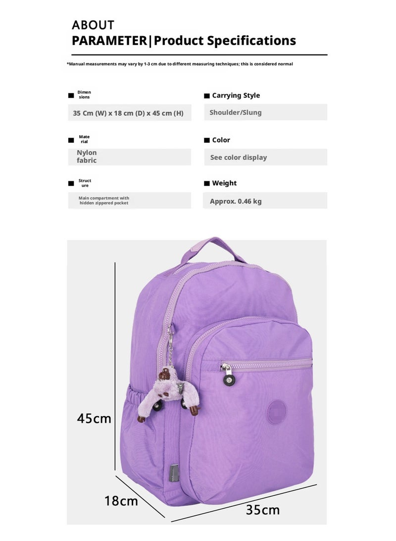KIPLING KIPLING New Backpack Kp Monkey Bag Large Capacity Travel Monkey Computer Backpack Student - Image 3