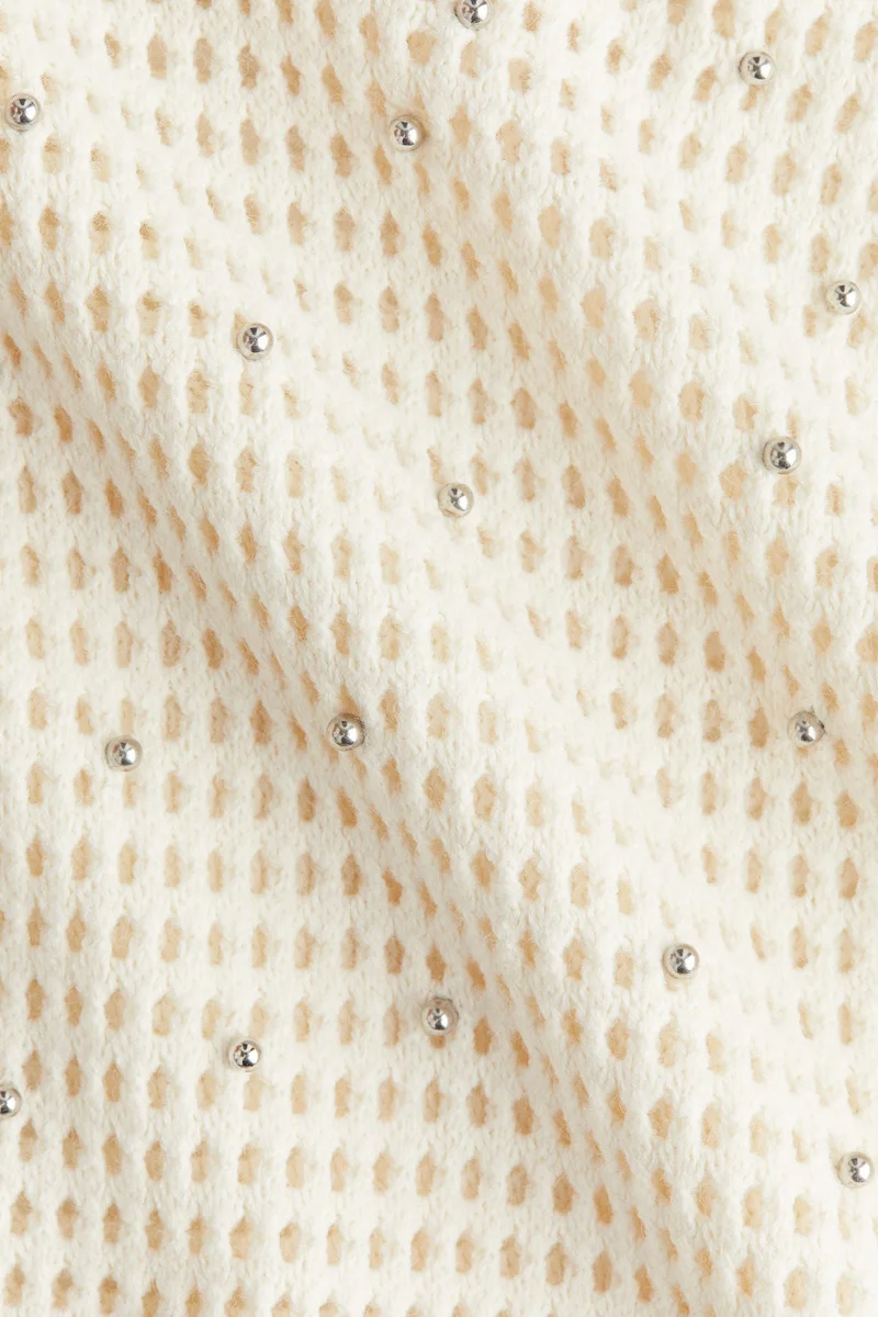 H&M Hole-knit polo shirt