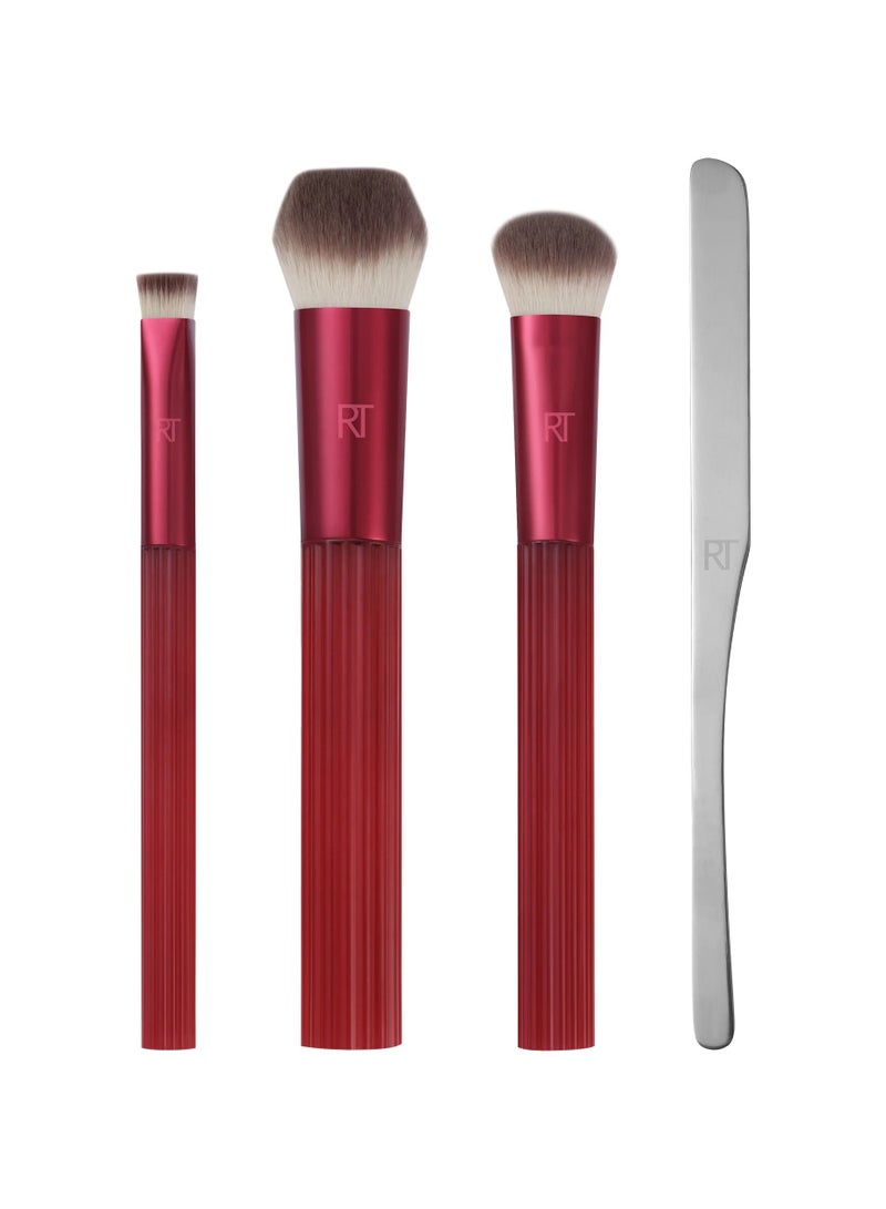 REAL TECHNIQUES Solar Power Golden Hour Glow Base Set 4 Count Multicolor - Image 2