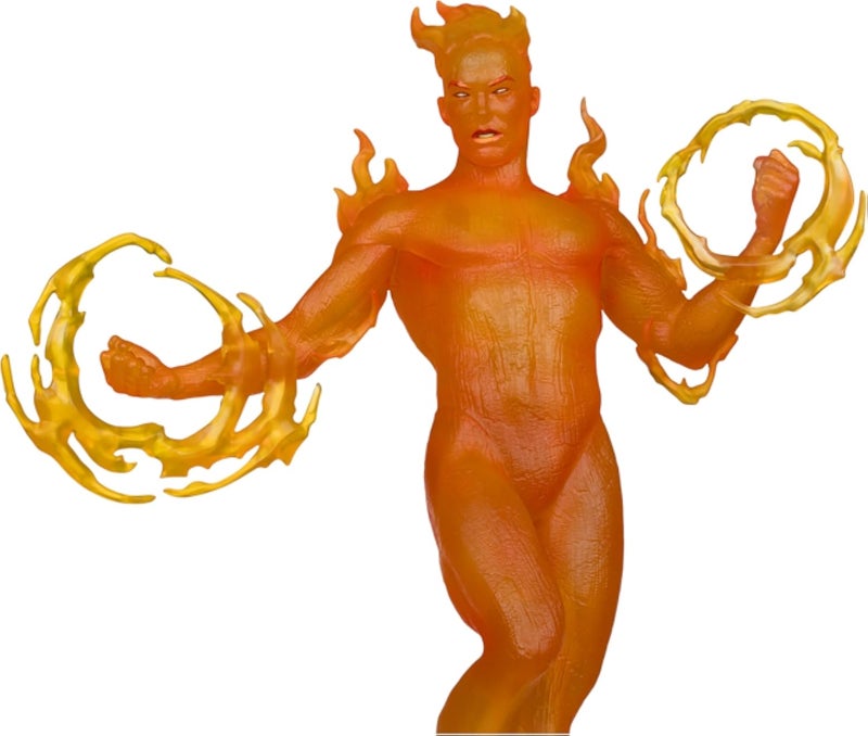 Mcfarlane Super Heroes: Marvel - Human Torch (Marvel Comics 2-in-One #10) 1:6 Scale Collectible Figure with Scene