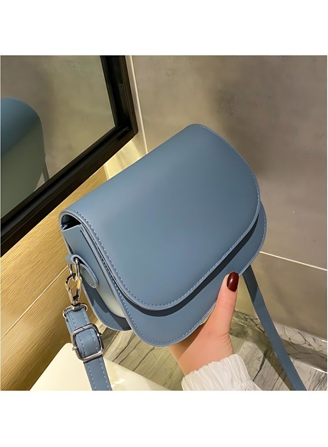 Women's Simple and Fashionable Shoulder Bag, Ladies PU Leather Crossbody Bag Sling Bag Side Bag Carry Bag, Portable Mobile Phone Bag Small Bag Satchel Bag Coin Purse for Girls/College Students  - Image 3