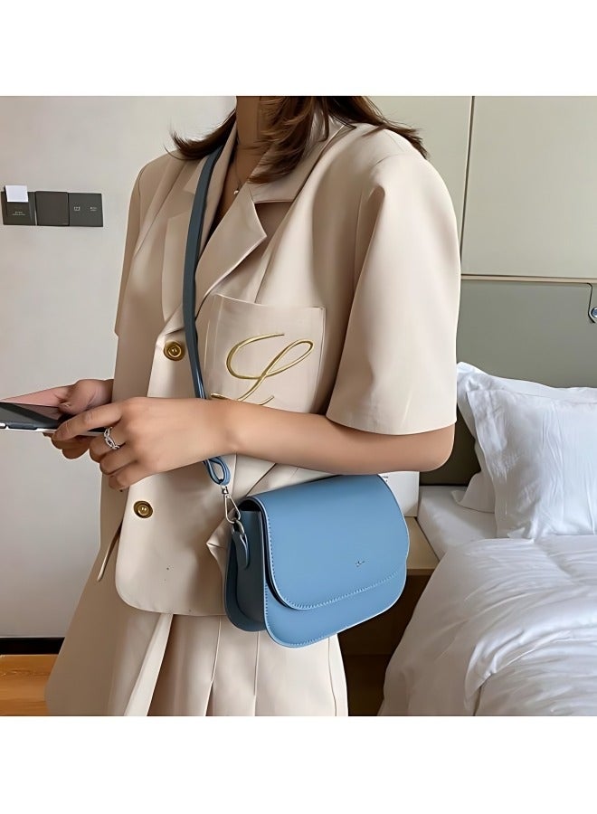 Women's Simple and Fashionable Shoulder Bag, Ladies PU Leather Crossbody Bag Sling Bag Side Bag Carry Bag, Portable Mobile Phone Bag Small Bag Satchel Bag Coin Purse for Girls/College Students  - Image 4