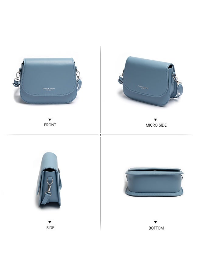 Women's Simple and Fashionable Shoulder Bag, Ladies PU Leather Crossbody Bag Sling Bag Side Bag Carry Bag, Portable Mobile Phone Bag Small Bag Satchel Bag Coin Purse for Girls/College Students - Image 5