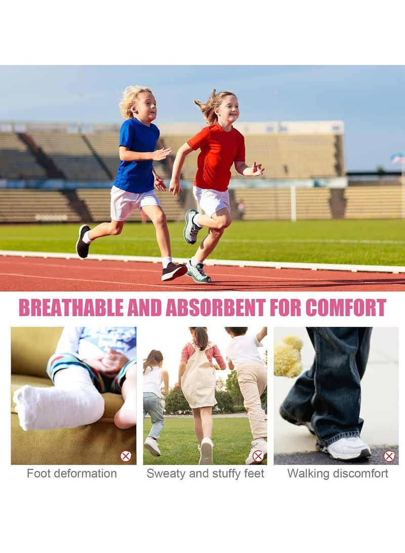 أوزيغالور 6 زوجًا من الأصابع القابلة للغسل للأطفال، داخلات أحذية لطيفة للأطفال الصغار للاستبدال اليومي - Image 5