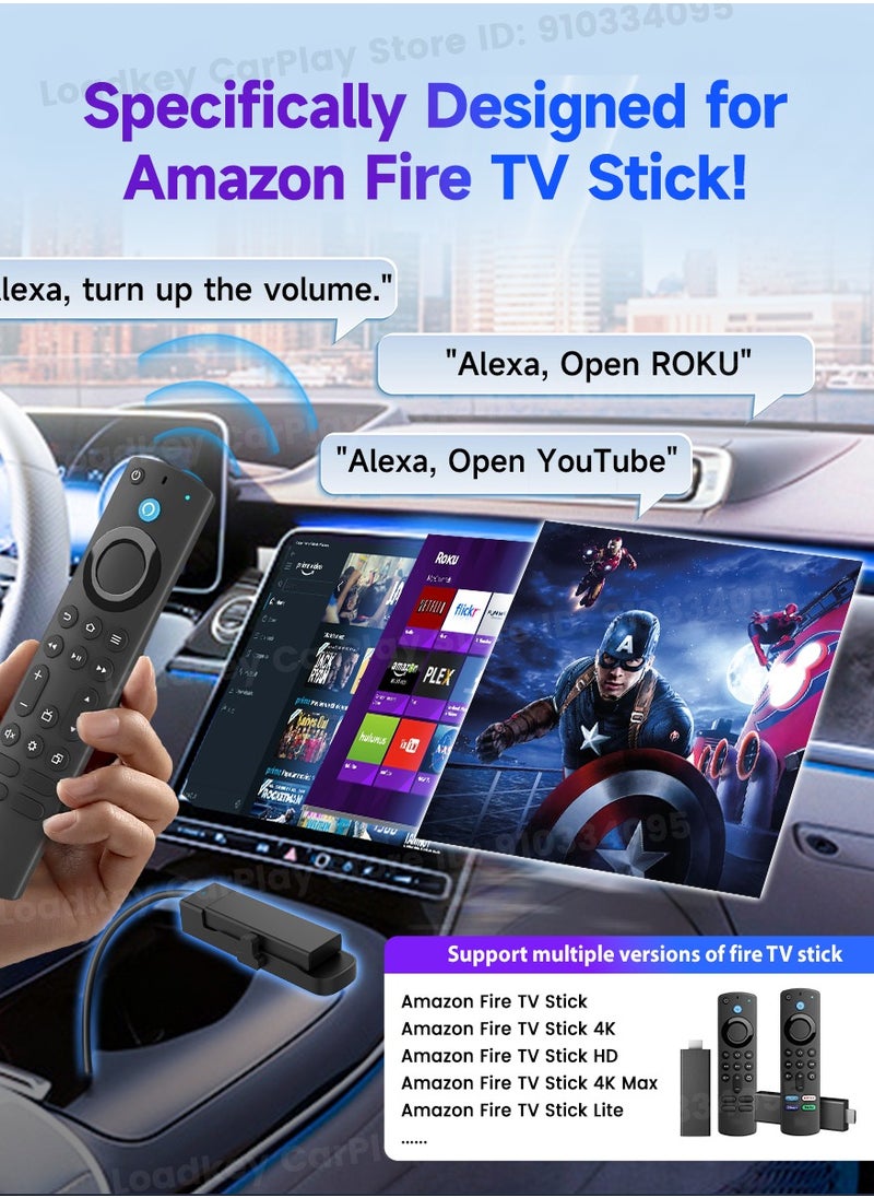 Carlinkit - Carlinkit 2025 Car TV Dongle HDMI Adapter TV Stick Converter Wired Carplay To HDMI Output For AMZ Fire TV Stick Series 1080P - Image 1