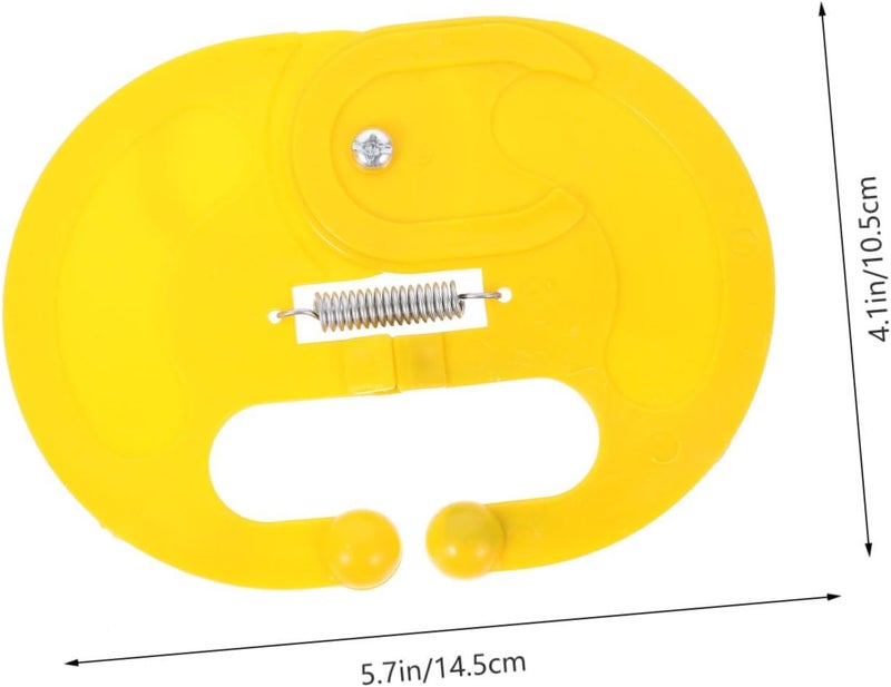 10pcs Plastic Calf Weaner Nose Rings Cattle Weaning Tool with Safe Nose Clip Design for Easy Calf and Livestock Weaning Farms - Image 2