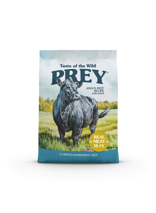 تيست أوف ذا وايلد طعام الكلاب الجاف Prey ® Real Meat عالي البروتين ومحدود المكونات، وصفة خالية من الحبوب، مصنوع من مكونات حقيقية عالية الجودة توفر كميات عالية من البروتين ومضادات الأكسدة والبروبيوتيك - Image 1