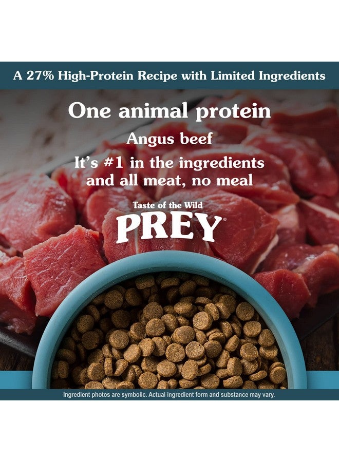 تيست أوف ذا وايلد طعام الكلاب الجاف Prey ® Real Meat عالي البروتين ومحدود المكونات، وصفة خالية من الحبوب، مصنوع من مكونات حقيقية عالية الجودة توفر كميات عالية من البروتين ومضادات الأكسدة والبروبيوتيك - Image 3