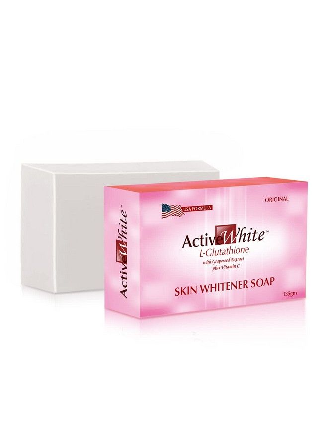 Winlip صابونة Active White L Glutathione مع مستخلص بذور العنب بالإضافة إلى فيتامين C لجميع أنواع البشرة 135 جرام - Image 2
