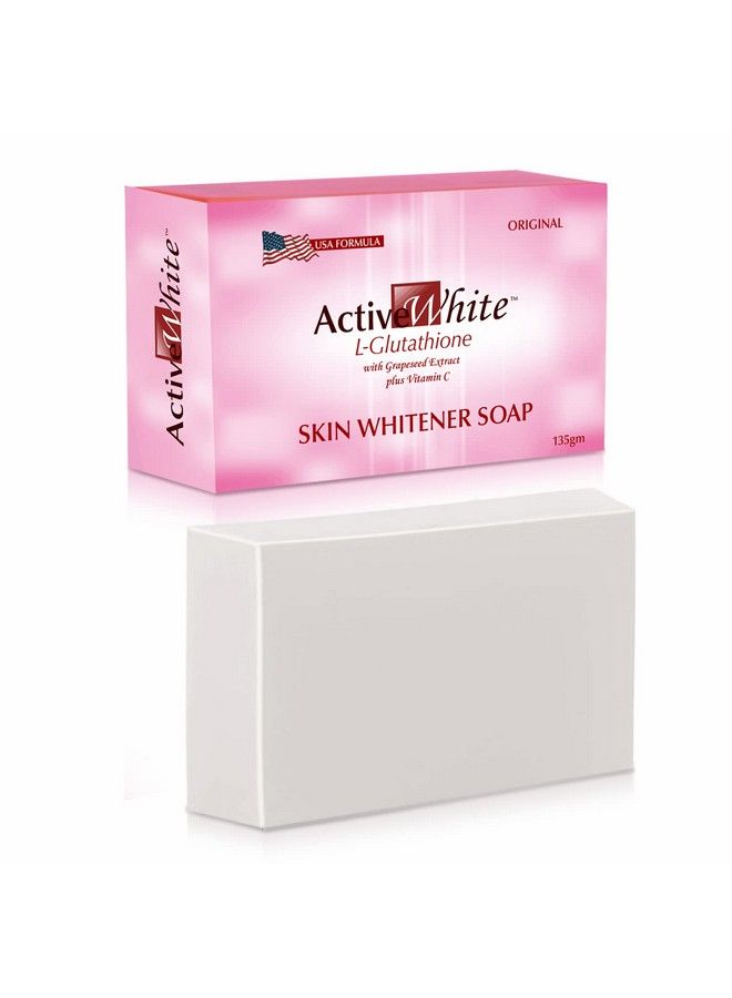 Winlip صابونة Active White L Glutathione مع مستخلص بذور العنب بالإضافة إلى فيتامين C لجميع أنواع البشرة 135 جرام - Image 3