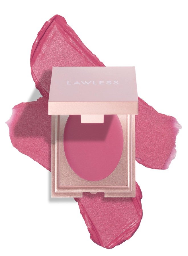 Lawless Pinch My Cheeks Soft-Blur Cream Blush - Duchess - Premium Blush with Natural Ingredients to Re-Energize and Protect the Skin While Imparting a Soft, Cloudy Finish - 0.18 oz - Image 1