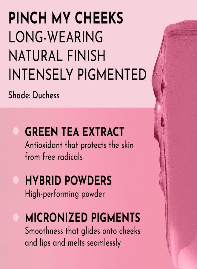 Lawless Pinch My Cheeks Soft-Blur Cream Blush - Duchess - Premium Blush with Natural Ingredients to Re-Energize and Protect the Skin While Imparting a Soft, Cloudy Finish - 0.18 oz - Image 2