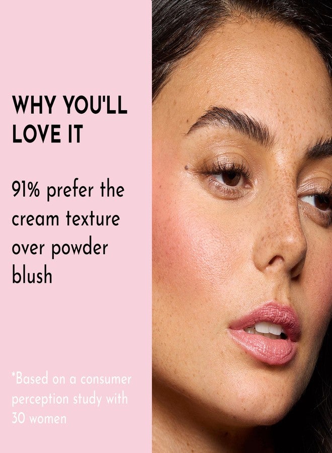 Lawless Pinch My Cheeks Soft-Blur Cream Blush - Duchess - Premium Blush with Natural Ingredients to Re-Energize and Protect the Skin While Imparting a Soft, Cloudy Finish - 0.18 oz - Image 4