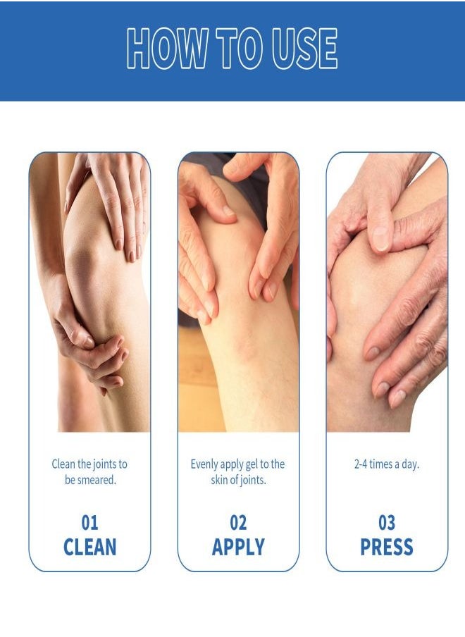 SOUTH MOON - Pain Relief Cream，Healing Ointment for Gout, Gout Pain Relief Ointment Toe Joint Valgus Corrector Cream, Bunion Toe Stiffness Relief Cream, Gout and You Pain Relief Cream - Image 1