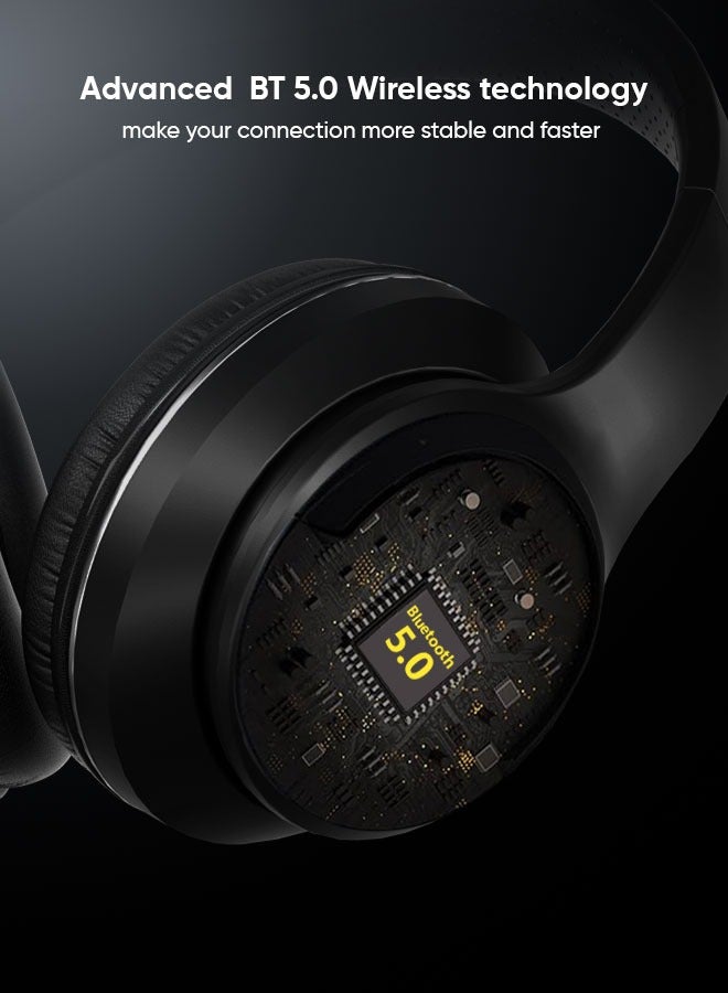 SEEKEN Soundbreeze DEW Noise Isolation Headphones - Black | 5H Playtime | Campatible with Iphone, Samsung | Noise-Cancelling | Long Battery Life | Sweat-Resistant | Premium Design | High-Quality. - Image 5