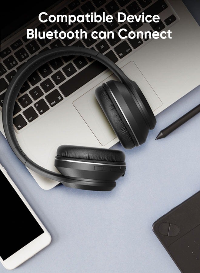 SEEKEN Soundbreeze DEW Noise Isolation Headphones - Black | 5H Playtime | Campatible with Iphone, Samsung | Noise-Cancelling | Long Battery Life | Sweat-Resistant | Premium Design | High-Quality. - Image 4