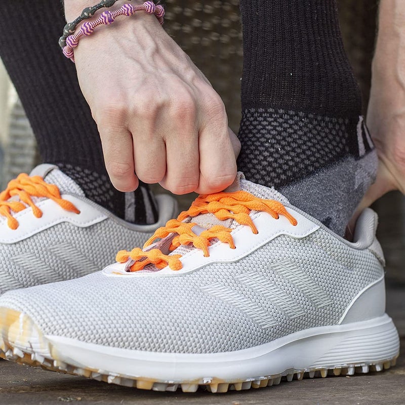 Caterpy RUN - Ultimate No Tie Shoelaces for Adults & Kids - Versatile & Easy-to-Use Shoe Laces - Ghost Gray, Small, Single Pack - Image 2