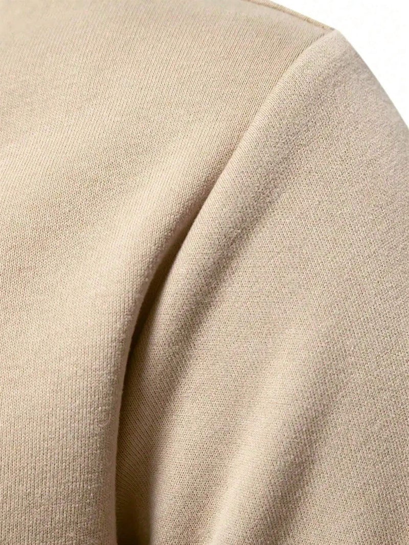 JVX Men T-Shirt | Full Sleeve T Shirt(MRT-209) (in, Alpha, 2XL, Standard, Beige) - Image 3