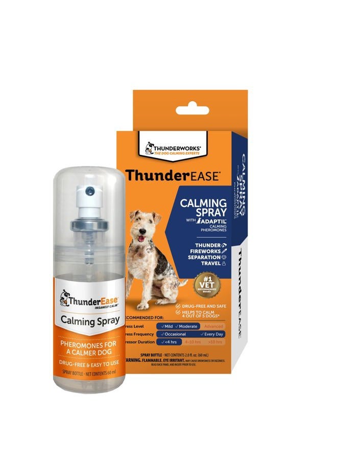ThunderEase Dog Calming Pheromone Spray | Powered by ADAPTIL | Reduce Anxiety During Travel, Vet Visits and Boarding - Image 1