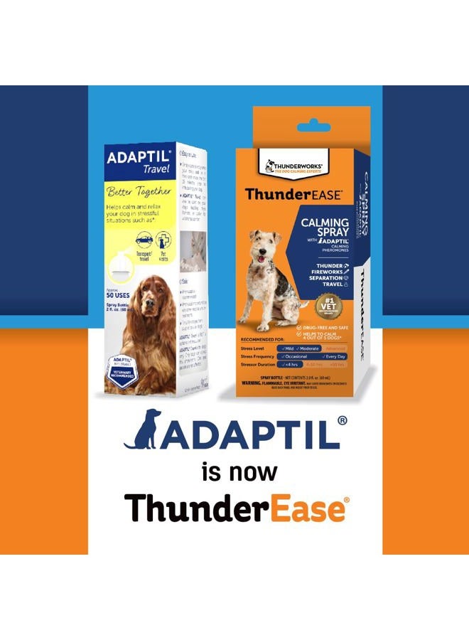 ThunderEase Dog Calming Pheromone Spray | Powered by ADAPTIL | Reduce Anxiety During Travel, Vet Visits and Boarding - Image 4
