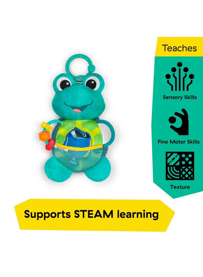 Baby Einstein Ocean Explorers Neptune’s Sensory Sidekick Activity Plush Toy for Ages 0 Months and Up - Image 4