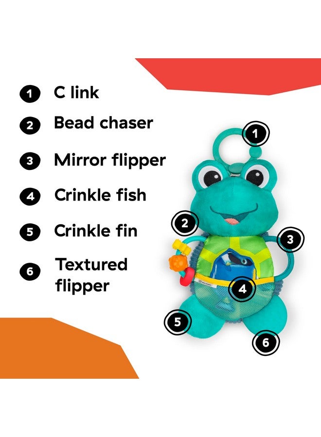 Baby Einstein Ocean Explorers Neptune’s Sensory Sidekick Activity Plush Toy for Ages 0 Months and Up - Image 3