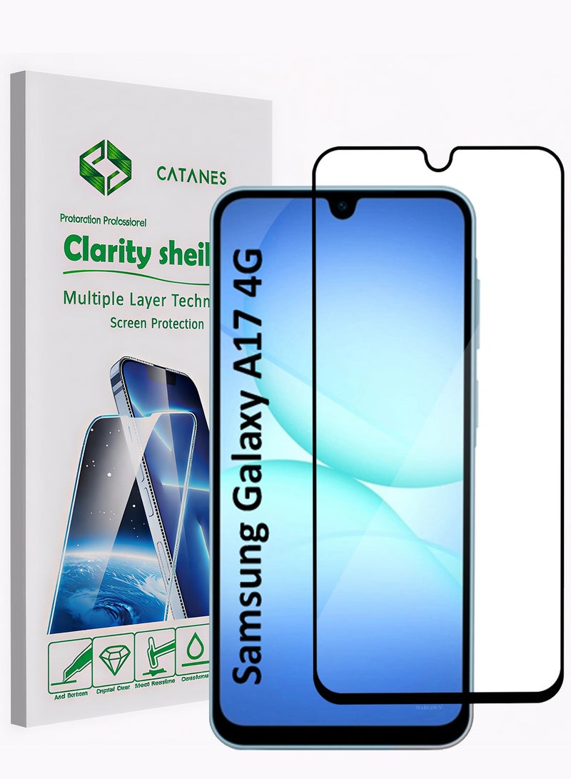 CATANES 3D Tempered Glass Screen Protector for Samsung Galaxy A17 Dual SIM 4G – 6GB RAM / 128GB Storage - Image 1