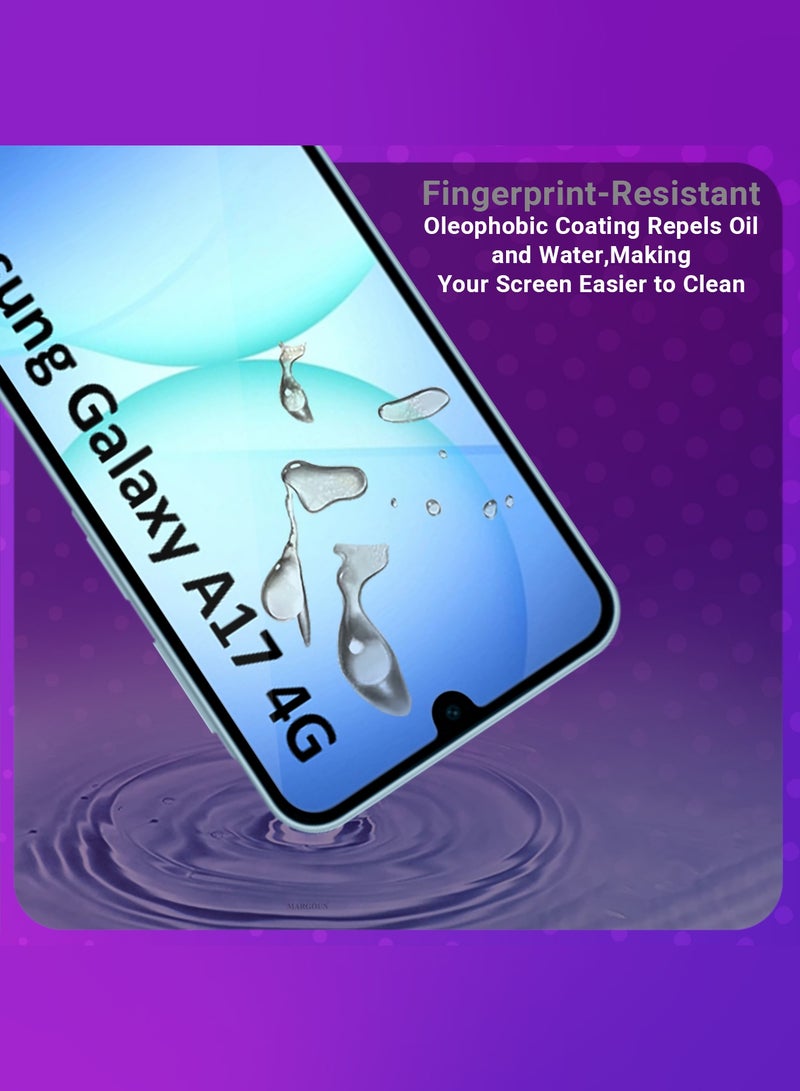 CATANES 3D Tempered Glass Screen Protector for Samsung Galaxy A17 Dual SIM 4G – 6GB RAM / 128GB Storage - Image 2