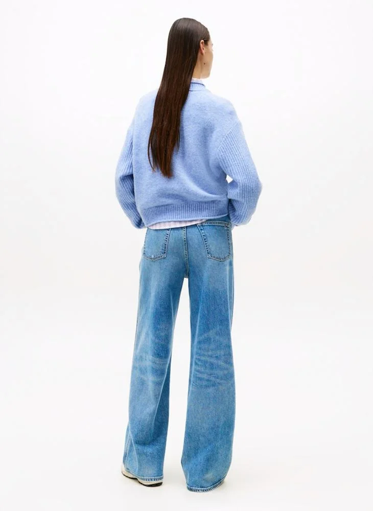 تومي جينز Logo Crew Neck Sweater