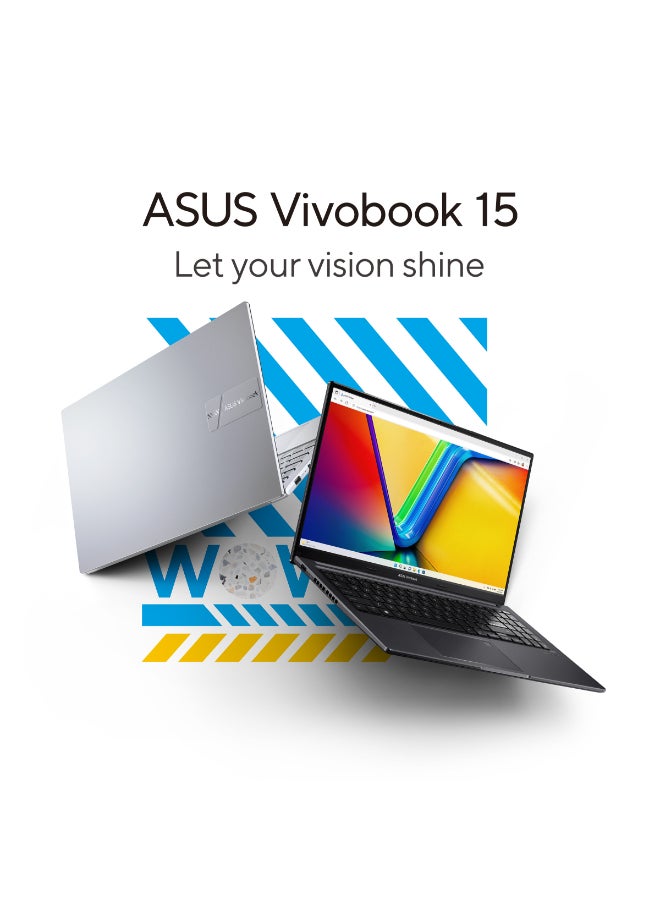 أسوس لابتوب فيفو بوك بشاشة كاملة الوضوح مقاس 15.6 بوصة، معالج إنتل كور i9 13900 H، ذاكرة وصول عشوائي 16 جيجابايت، قرص صلب SSD بسعة 1 تيرابايت، نظام تشغيل ويندوز 11 هوم، لون أسود، باللغة الإنجليزية اللغة الإنجليزية أسود - Image 5