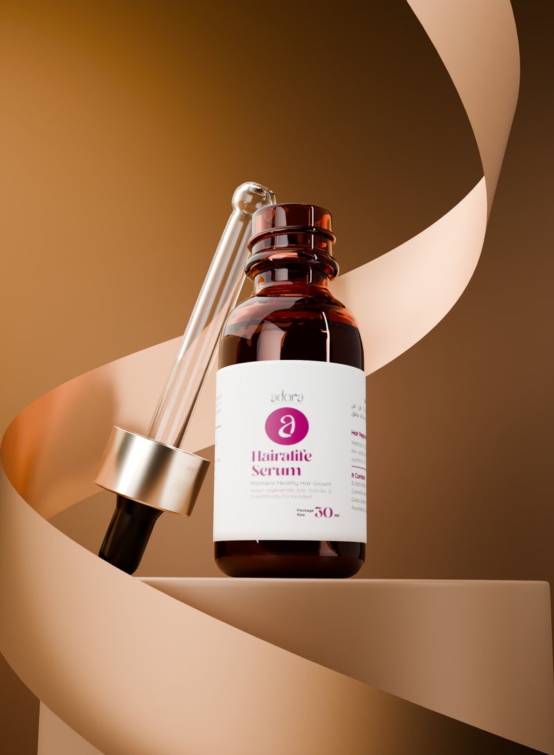 Adora hairalife serum for hair loss and regrowth hair in less than one month and can be used  instead  of hair  Ampoule  with a very good odor - Image 2