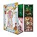 Tonecheer DIY Book Nook Kit for Adults3D Wooden Puzzle Bookend Bookshelf Insert Library Decor Booknook Miniature House Kit with Body Motion Sensor LED Light Alice in Wonderland - Image 3