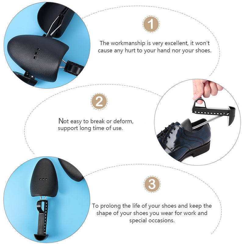 3 Pairs of Adjustable Shoes Stretchers Shoes Shaper Anti-deforming Shoe Expander - Image 2