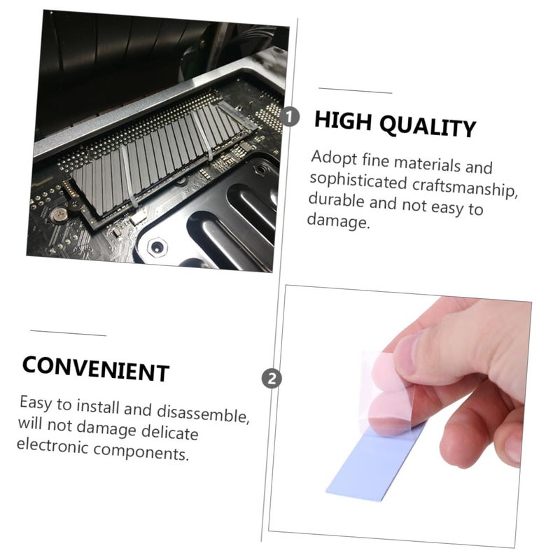 Copper Graphene Coating SSD Heat Sink for NVMe Desktop Laptop Enhanced Heat Dissipation - Image 5
