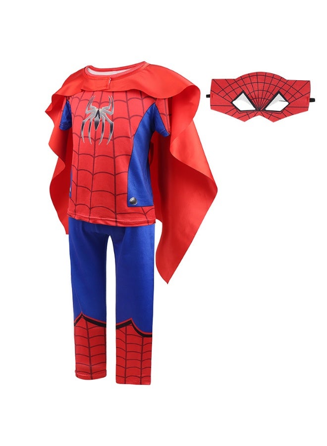 عام الأولاد تأثيري سبايدرمان الأطفال اللباس أداء زي حزب تأثيري كوس دعوى - Image 2