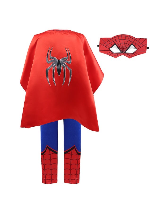 عام الأولاد تأثيري سبايدرمان الأطفال اللباس أداء زي حزب تأثيري كوس دعوى - Image 3