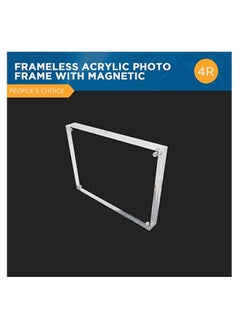 Creative Planet Creative Planet 4R Acrylic Photo Frame. An elegant picture frame of high clarity modern stylish & transparent organize and protect your photos great gift for birthday girlfriend (Pack of 3)  - Image 3
