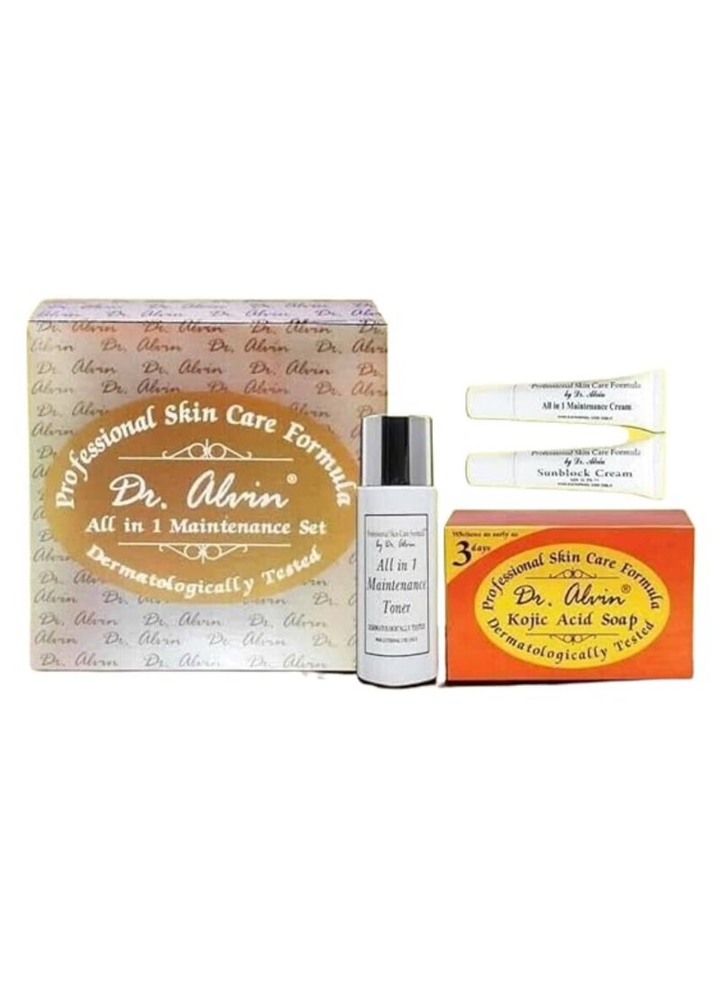 Dr. Alvin - Dr. Alvin All in 1 Maintenance Set 215 gm - Image 1