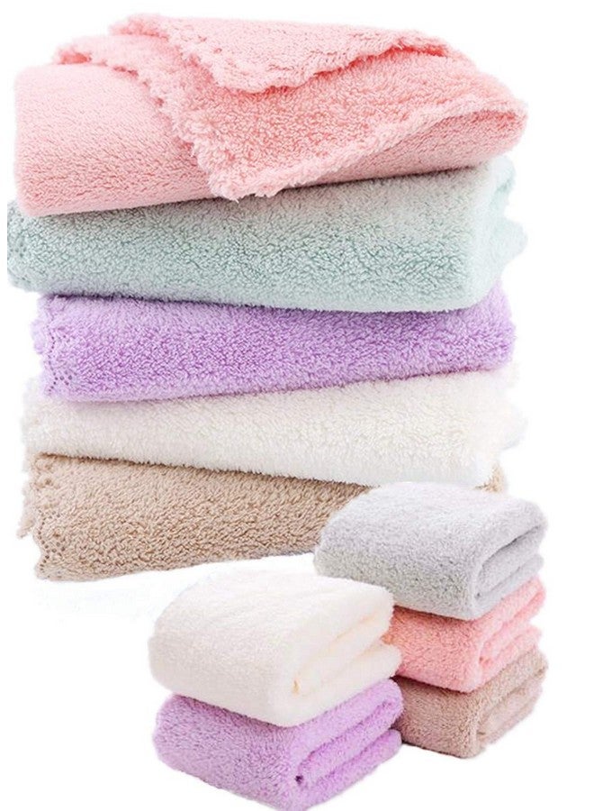 yaocoral 15 Pack 12''x12'' Absorbent Microfiber Baby Washcloths Soft Fleece Wash Clothes Face Towels for Baby,Newborns,Infants,Toddlers,Kids,Baby Face Towel Bath Wipes - Image 1