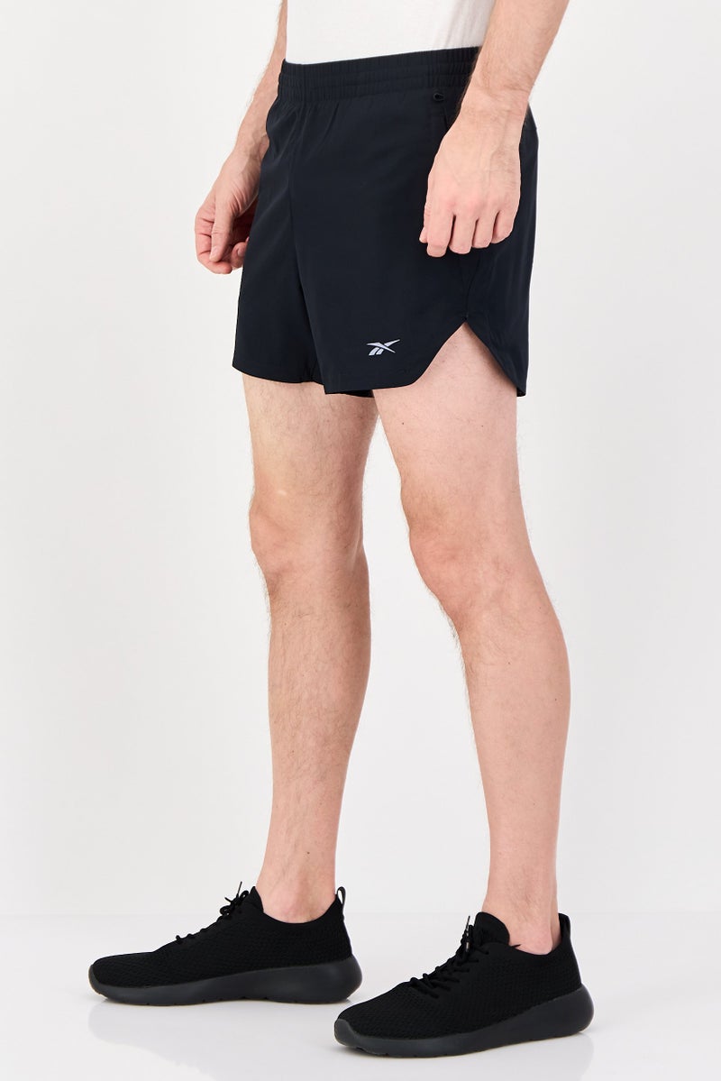 Reebok شورتات تدريب رياضية للرجال، أسود - Image 2