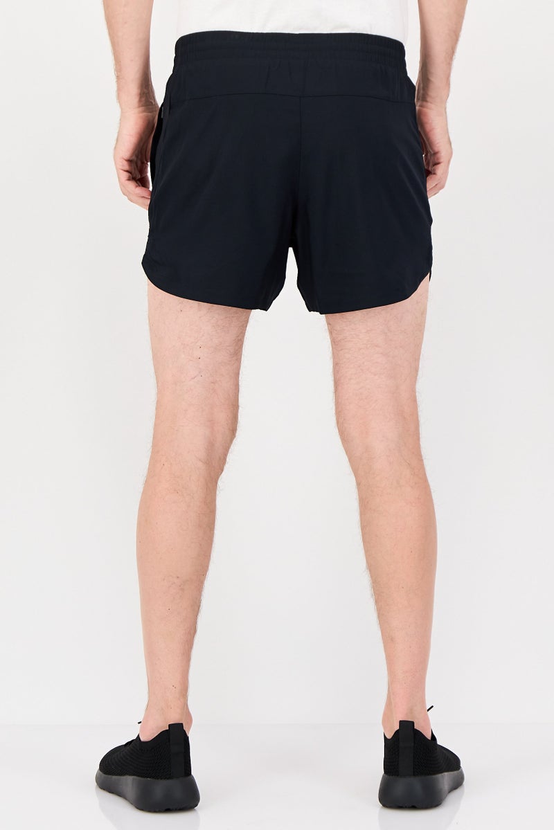 Reebok شورتات تدريب رياضية للرجال، أسود - Image 4