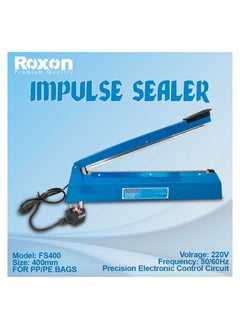 Roxon Roxon FS400 Vacuum Sealer. Impulse Sealer. Packet Cover Hot Sealer. 400mm. 200-600Watt/200V.50/60Hz  - Image 1
